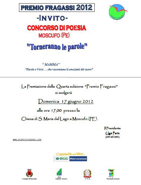 Premio Fragassi 2012 Premio Fragassi 2012