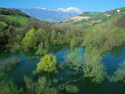 Lago di Penne: Di Matteo visita la riserva vestina